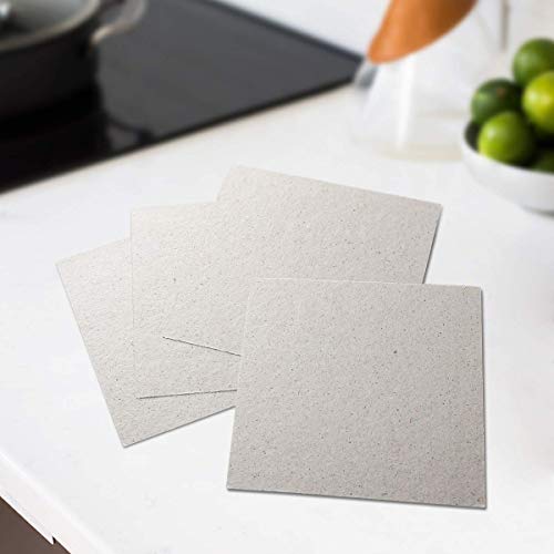 Cubierta de la guía de onda, hoja de mica universal para todos los hornos de microondas, corte a medida, 150 * 120 mm, 10pcs