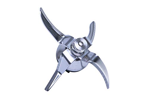 Cuchilla de repuesto de alta calidad, incluye junta, apta para Vorwerk Thermomix TM5 TM 5, de acero inoxidable.