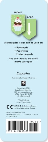 CUPCAKE I-CLIPS MAGNETIC BOOKM
