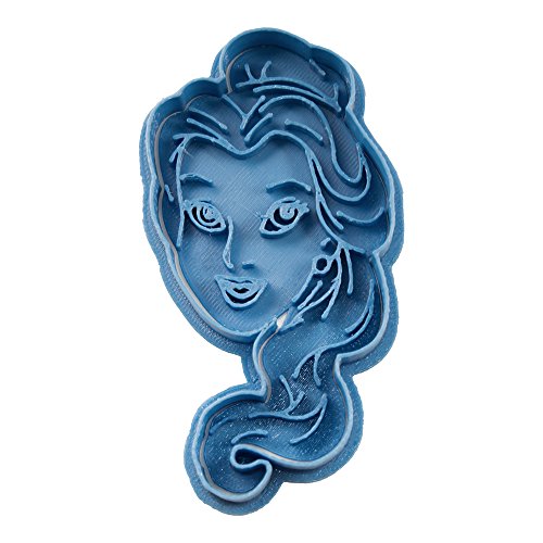 Cuticuter La Bella y la Bestia Pack cortador de galletas, azul. 8x7x1,5cm