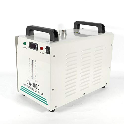 CW3000 - Enfriador de agua industrial de 9 l, con grabado láser