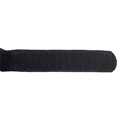 CZ Store® - brida para cable de velcro 10: MEDIDA 45CM|✮✮GARANTÍA DE POR VIDA✮✮-brida de velcro multitamaño con gancho y abrazadera para para TV/ordenador/guitarra