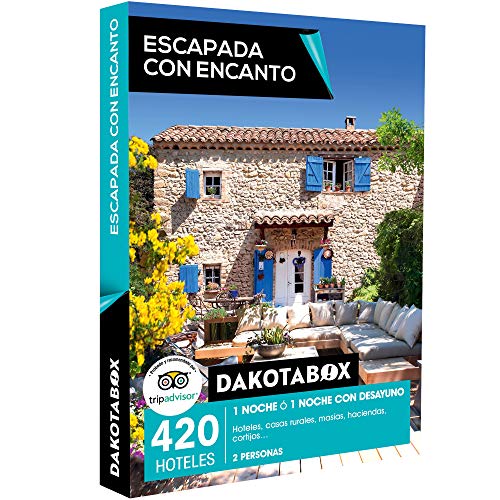 DAKOTABOX - Caja Regalo - ESCAPADA CON ENCANTO - 420 hoteles, casas rurales, masías, haciendas y cortijos en España y Portugal
