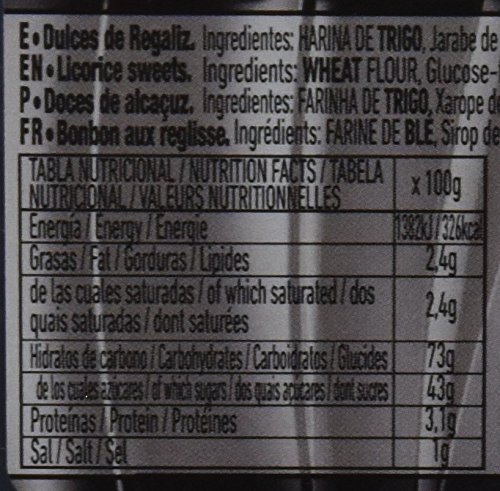 Damel - Torcidas - Sabor y regaliz - 200 unidades