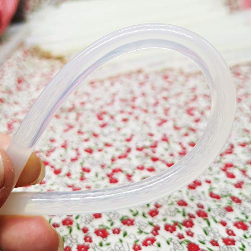 DDSTG Barras de Pegamento Caliente 7x180mm Adhesivo Transparente para Pistola de Pegamento Termofusible de 7mm - Paquete de 110