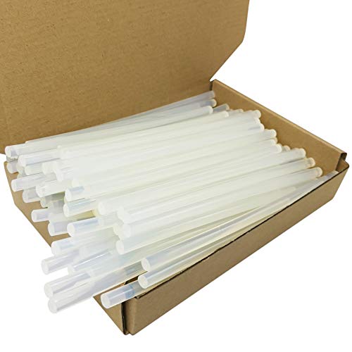 DDSTG Barras de Pegamento Caliente 7x180mm Adhesivo Transparente para Pistola de Pegamento Termofusible de 7mm - Paquete de 110