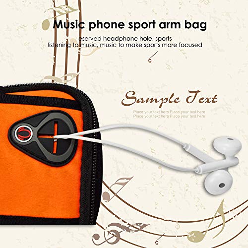 Deportes para correr brazalete bolsa cubierta protectora brazalete para correr impermeable deportes funda para teléfono móvil deportes al aire libre cubierta del brazo del teléfono móvil 18 * 11 CM