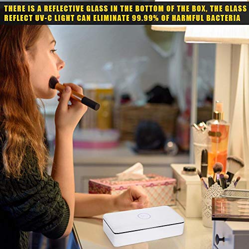 Desinfeccion Maquina UV LED Caja limpieza herramientas de uñas manicura brochas de maquillaje tatuaje belleza peluquería tijeras cosmética tools de salón Esterilizador Portátil Profesional