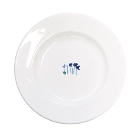 Dibbern Impression flor azul – Gourmet de platos hondos 32 cm azul