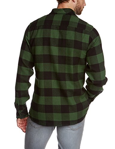 Dickies Streetwear Male Shirt Sacramento - Camiseta / Camisa deportivas para hombre, color verde (pine green), talla Small