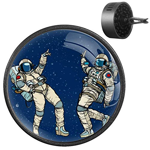 Difusor de Aire para Coche con diseño de astronautas y Bailarinas, de Goma EVA, difusor de aceites Esenciales, Aroma a Fruta de la pasión