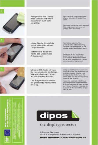 dipos I 2X Protector de Pantalla Mate Compatible con Amazon Fire HDX 8.9 (Modell 2014) pelicula Protectora