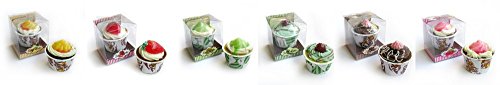 DISOK - Tarrina De Helado con Jabón 90 Gr - Jabones para Bodas, jabones en Forma de pastelitos, Pasteles, Cupcakes. Jaboncitos para Detalles de Bodas, Bautizos y Comuniones Originales