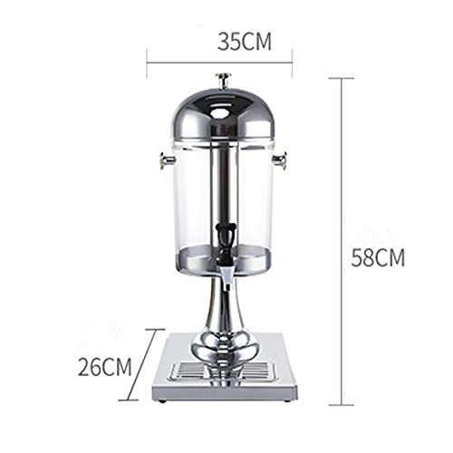 Dispensador de bebidas Bebidas De Jugo De Naranja Frío Expendedoras Máquina De Hielo Máquina De Zumo Máquina De Bebidas Aerosol Negocio De Refrigeración For Hoteles De Alta Gama 8L Grifo dispensador d
