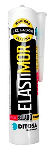 DITOSA Cartucho MORTERO SELLADOR Elastico 310ML Gris Cemento, 0