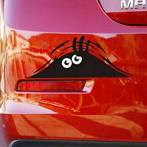 Divertida del monstruo que mira a escondidas Paredes Auto de coches de Windows Etiqueta gr¨¢fico del coche del vinilo Adhesivos pegatinas de coches Accesorios