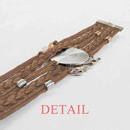 DIYthinker - Pulsera de piel con diseño de zumo de fruta y zumo de fresa