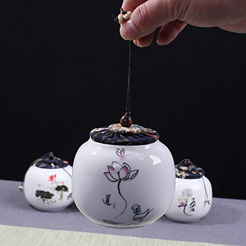 DongGuanShiHongBoZhu Cafetera Cerrada, cafetera China, Tetera Vintage, Adecuada para café, té, nueces y Polvo, ollas de Almacenamiento de Color Negro, tamaño