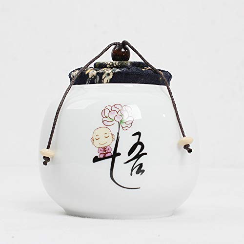 DongGuanShiHongBoZhu Cafetera Cerrada, cafetera China, Tetera Vintage, Adecuada para café, té, nueces y Polvo, ollas de Almacenamiento de Color Negro, tamaño