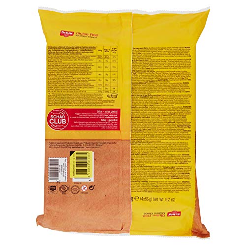 Dr. Schar Muffin Magdalenas de chocolate SIN GLUTEN - Paquete de 4 x 65 gr - Total: 260 gr