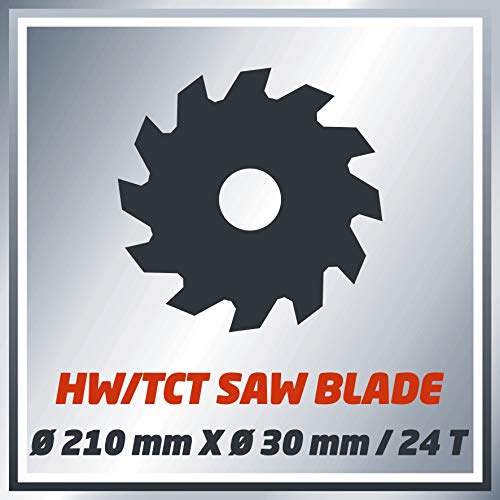 Einhell TC-TS 1200 Sierra de mesa - Máquinas de coser fijas (4800 RPM, 2,7 cm, 4,5 cm, 93,7 dB, 106,7 dB, 3 dB)