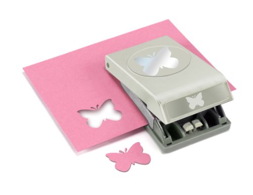 EK Tools Troquel Largo Mariposa, Metal, Gris, 3.51x7.85x15.49 cm