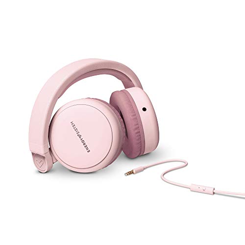 Energy Sistem Headphones Style 1 Talk Pure Pink (Auriculares,Over-Ear, 180º Foldable, Detachable Cable Audio-In)