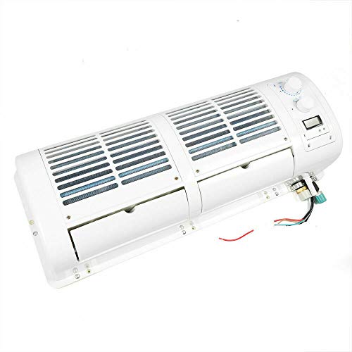 Enfriador de Aire Acondicionado de 200W 12V para Camión de Coche Caravana Autobús Aire acondicionado de Pared Kit de Ventilador de Enfriamiento de Aire Acondicionado