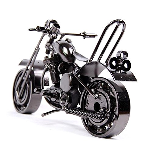 EQLEF® Creativo modelo de la motocicleta del hierro motocicleta adornos modernos personalizados regalo de cumpleaños para su novio la fotografía Atrezzo