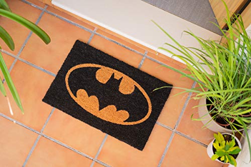 ERIK - Felpudo entrada casa Logo Batman, DC Comics (40 x 60 cm)