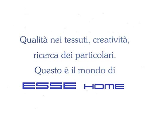ESSE HOME - Línea Confestyl - Mantel de Mesa -Beige - Cuadrado para 8 personas - Tejido Estampado de Puro algodón - Glitter - Made in Italy - Felicita