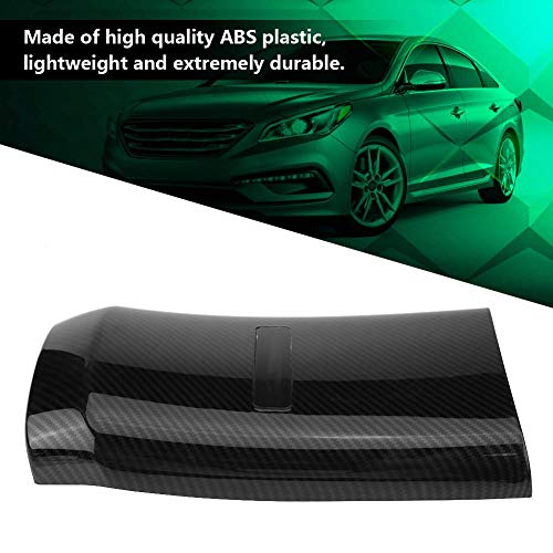 EVGATSAUTO Embellecedor de ventilación Lateral, Marco de Cubierta de Salida de ventilación Lateral de Fila Trasera de Coche Compatible con Encino Kauai Kona 2017-2020 SUV(Fibra de Carbon)