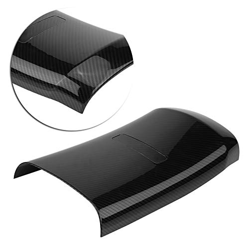 EVGATSAUTO Embellecedor de ventilación Lateral, Marco de Cubierta de Salida de ventilación Lateral de Fila Trasera de Coche Compatible con Encino Kauai Kona 2017-2020 SUV(Fibra de Carbon)