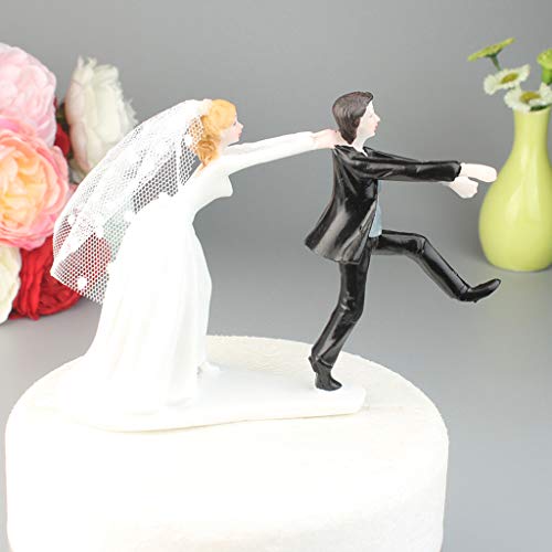 F Fityle Boda Pasteles Cake Topper de Resina Decoración de Torta Suministros de Boda - D