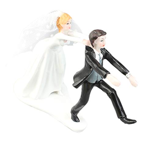 F Fityle Boda Pasteles Cake Topper de Resina Decoración de Torta Suministros de Boda - D