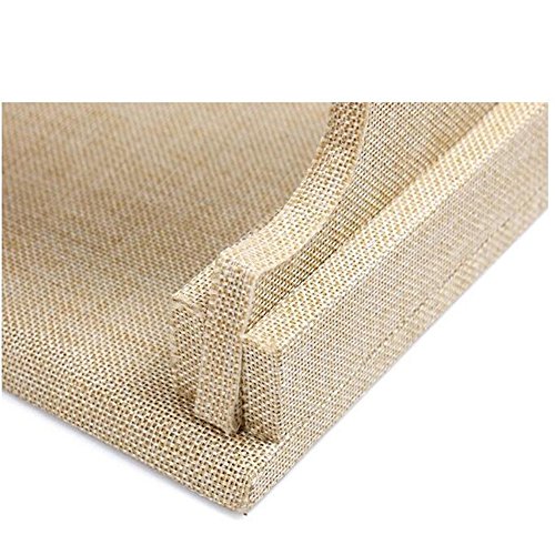 Feibrand Organizador Pulseras Soporte para Bisutería Pulseras Joyería (Natural)