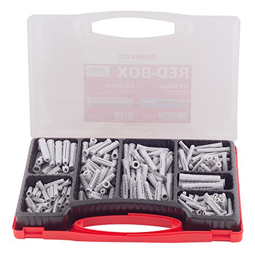 Fischer Sx/UX/ (Maletín de 290 Tacos), 40991, Gris