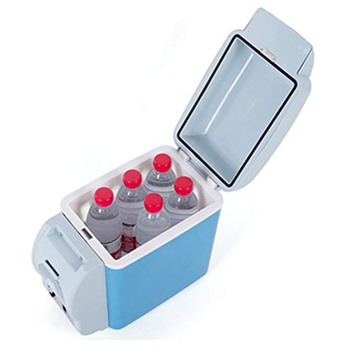 FISHD Caja eléctrica fría Refrigerador de Coche eléctrico Cool Box Portátil y silencioso para Viajar Camping Mini Nevera de 7.5L