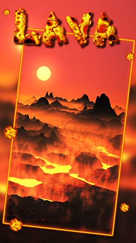 Floor is volcano lava Live Wallpaper