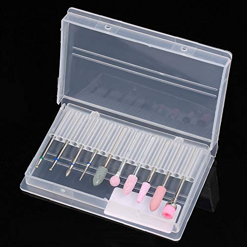 Fresas Torno Manicura Anself Cabeza de Molienda Traje Emery 10pcs