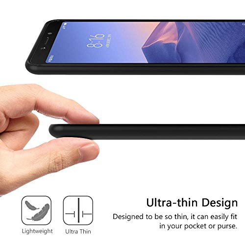 Funda para Xiaomi Redmi 6 Carcasa Silicona Xiaomi Redmi 6, Silicona Gel TPU Case Goma Colores del Caramelo Anti-Rasguño Resistente Ultra Suave Protectora Caso - Morado Claro