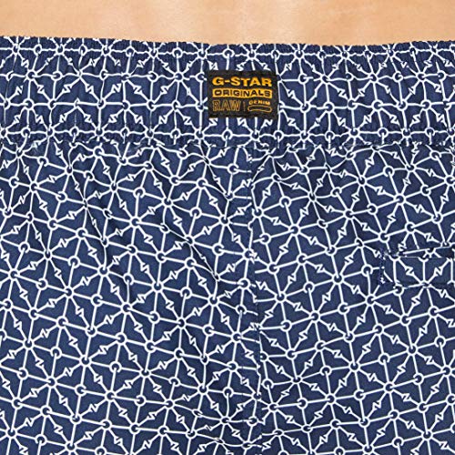 G-STAR RAW Carnic Diamond Line Pantalones Cortos, Azul (Imperial Blue C263-1305), M para Hombre