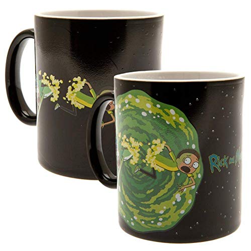 GB Eye LTD, Rick y Morty, Portal, Taza Mágica cambiante de Color