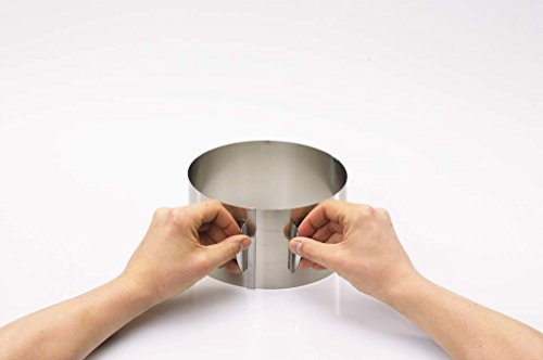 Gefu 14304 - Molde para Tartas (10 cm, tamaño XXL)