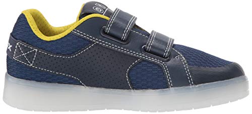 Geox J KOMMODOR Boy A, Zapatillas para Niños, Blue (Navy/Lime C0749), 32 EU