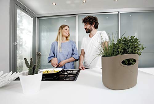 GF Garden FOR Everyday Bolso de plástico, contenedor, con asas, colorido, Tortora