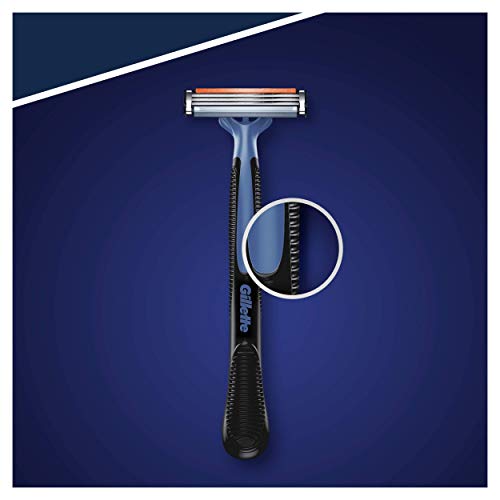 Gillette Blue3 Maquinillas de Afeitar Desechables, 48 Cuchillas de Afeitar (3x16)