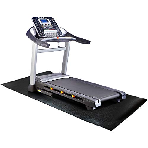 GIOVARA Esterilla de ejercicio y equipo de fitness, antideslizante, alfombrilla protectora de piso para cintas de correr, ciclismo, Rowers, Cross Trainers y otros equipos de gimnasio, 180cm x 80 cm