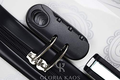 Gloria Kaos - Equipaje De Mano Maleta en Policarbonato Ultra Ligero y Flexible 55cm