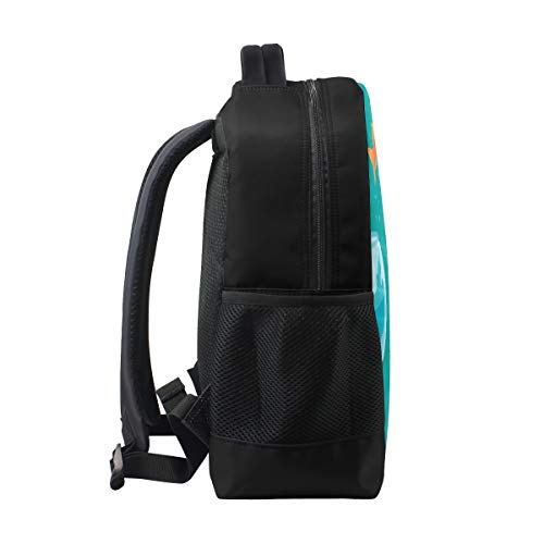 Goldfish Jump Mochila para ordenador portátil Mochila escolar Casual Daypack de viaje